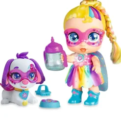 Supercute Munecas Y Peluches*Muneca Y Mascotas Interactiva Super Cute Rainbow Party Doll