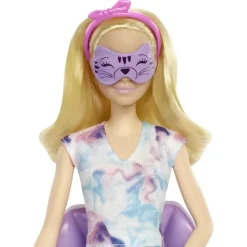 Barbie Munecas Y Peluches*Muneca Y Spa Mascarilla Brillante