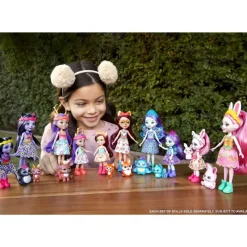 Enchantimals Munecas Y Peluches*Munecas Hermanas Felicity Y Feana Fox Con Mascotas Zorro De Juguete