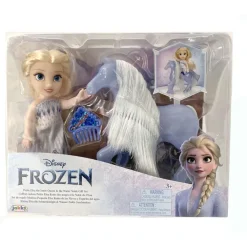 Jakks Pacific Munecas Y Peluches*Munecas (Rapunzel, Bella O Elsa) Con Su Caballo Princesas Disney