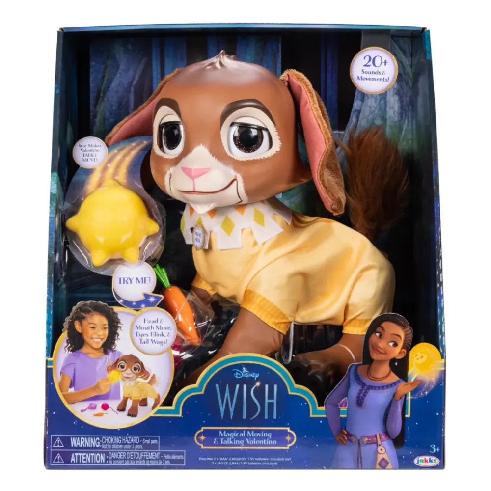 Disney Munecas Y Peluches*Muneco Interactivo Valentino Wish