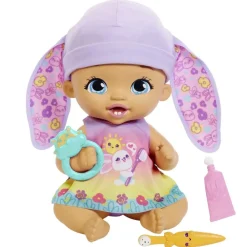 My Garden Baby Munecas Y Peluches* Conejito Dientes Limpios Lavanda Muneco De Juguete Con Cepillo De Dientes Y Accesorios