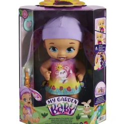 My Garden Baby Munecas Y Peluches* Conejito Dientes Limpios Lavanda Muneco De Juguete Con Cepillo De Dientes Y Accesorios