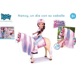 Nancy Munecas Y Peluches*, Un Dia Con Su Caballo