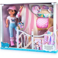 Nancy Munecas Y Peluches*, Un Dia Con Su Caballo