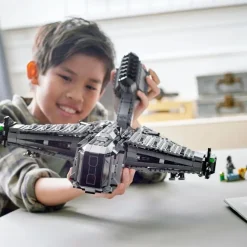 LEGO Puzzles Y Construcciones*Nave Estelar De Juguete Para Construir The Justifier Con Cad Bane Y Omega Star Wars