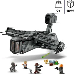 LEGO Puzzles Y Construcciones*Nave Estelar De Juguete Para Construir The Justifier Con Cad Bane Y Omega Star Wars