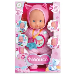 Nenuco Munecas Y Peluches* Blandito 5 Funciones Rosa