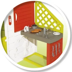 Smoby Casitas Y Parques*Neo Friends House Con Cocina