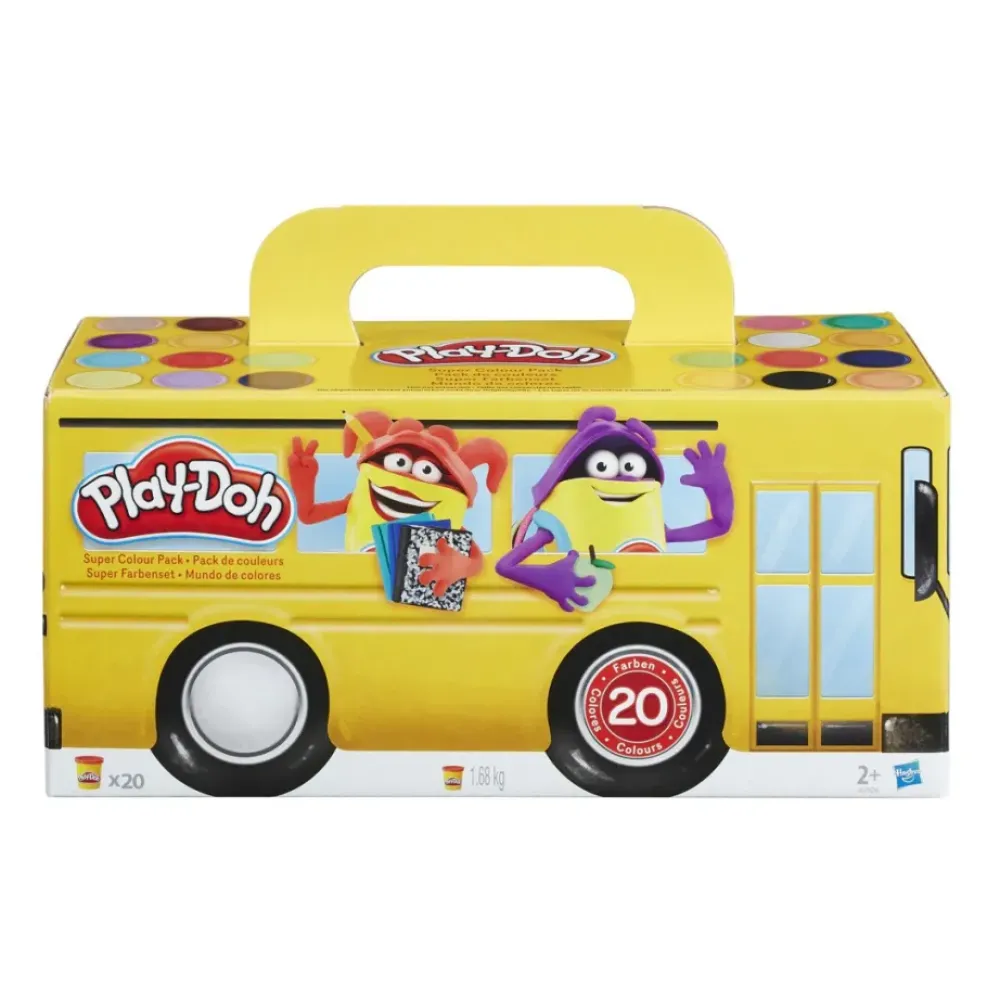 Play-Doh Juegos Educativos*Pack 20 Botes De Colores