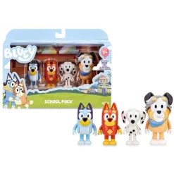 Bluey Preescolar*Pack 4 Figuras