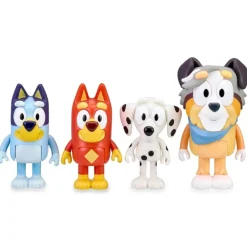 Bluey Preescolar*Pack 4 Figuras