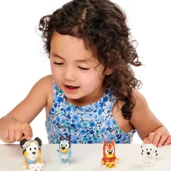 Bluey Preescolar*Pack 4 Figuras