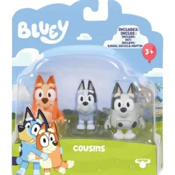Bluey Preescolar*Pack 2 Figuras
