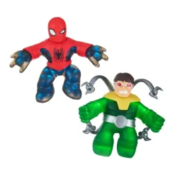 BANDAI Muñecos Articulados*Pack 2 Figuras Spiderman Vs Dr.Octopus-Goo Jit Zu