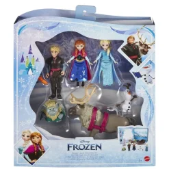 Mattel Munecas Y Peluches*Pack 6 Munecas Disney Frozen Minis