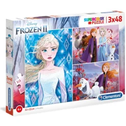 Clementoni Preescolar*Pack 3 Puzzles De 48 Piezas.