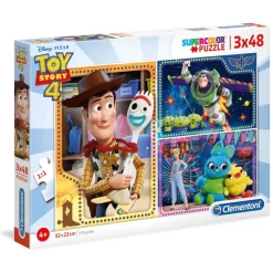 Clementoni Preescolar*Pack 3 Puzzles De 48 Piezas.