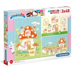 Clementoni Preescolar*Pack 3 Puzzles De 48 Piezas.