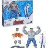 Hasbro Muñecos Articulados*Pack Gray Hulk Y Dr Bruce Banner - Marvel Legends Avengers 60 Aniversario