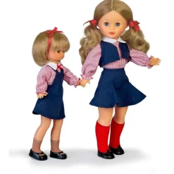 NANCY COLECCIÓN Munecas Y Peluches*Pack Muneca Nancy Y Leslie Colegialas Reedicion 2022 Nancy Coleccion