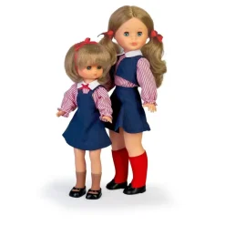 NANCY COLECCIÓN Munecas Y Peluches*Pack Muneca Nancy Y Leslie Colegialas Reedicion 2022 Nancy Coleccion