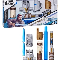 Hasbro Muñecos Articulados*Pack Star Wars Lightsaber Forge Obi Wan Build Out