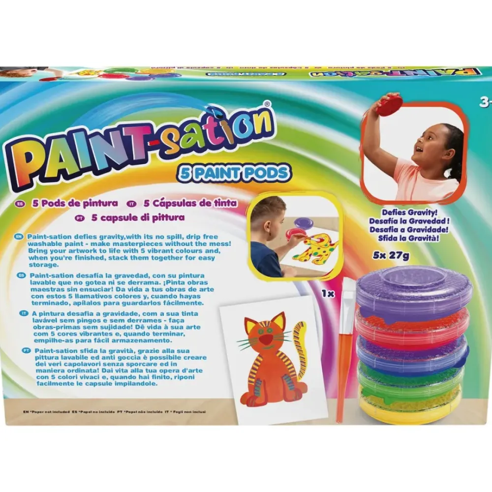 Goliath Games Juegos Educativos*Paint-Sation 5 Colores