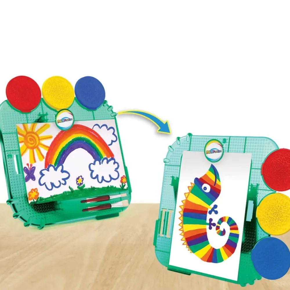 Goliath Games Juegos Educativos*Paint-Sation Caballete De Mesa