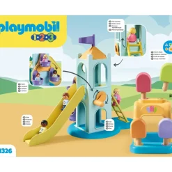 Playmobil Muñecos Articulados*Parque Infantil Aventura 1.2.3