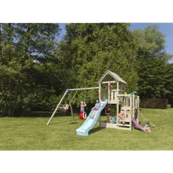 MASGAMES Casitas Y Parques*Parque Infantil Penthouse Xl Con Columpio Doble