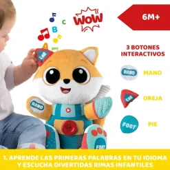 Chicco Preescolar*Peluche Foxy Bilingue