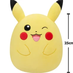 Squishmallows Munecas Y Peluches*Peluche Pikachu Guino 25 Cm Pokemon
