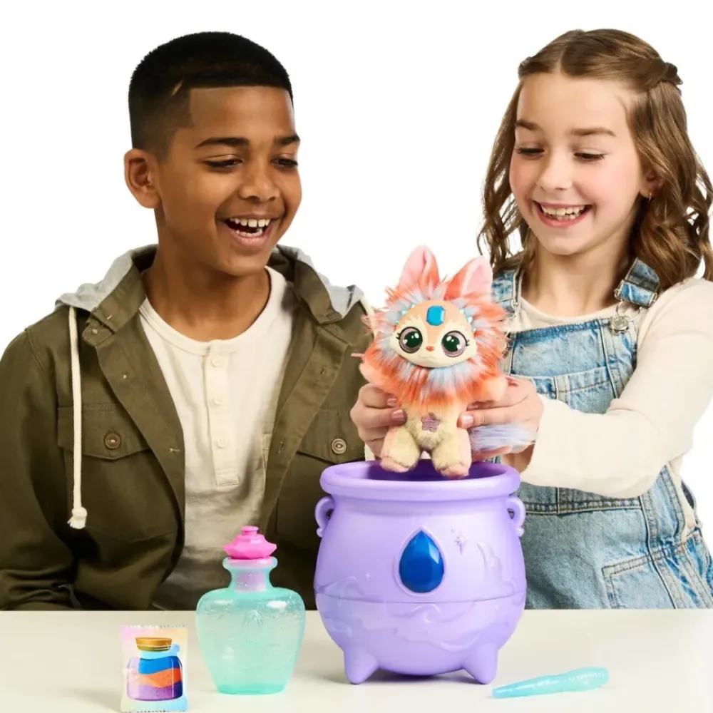 My Magic Mixie Munecas Y Peluches*Peluche Sorpresamagicolor Surprise Con Caldero Magic Mixies
