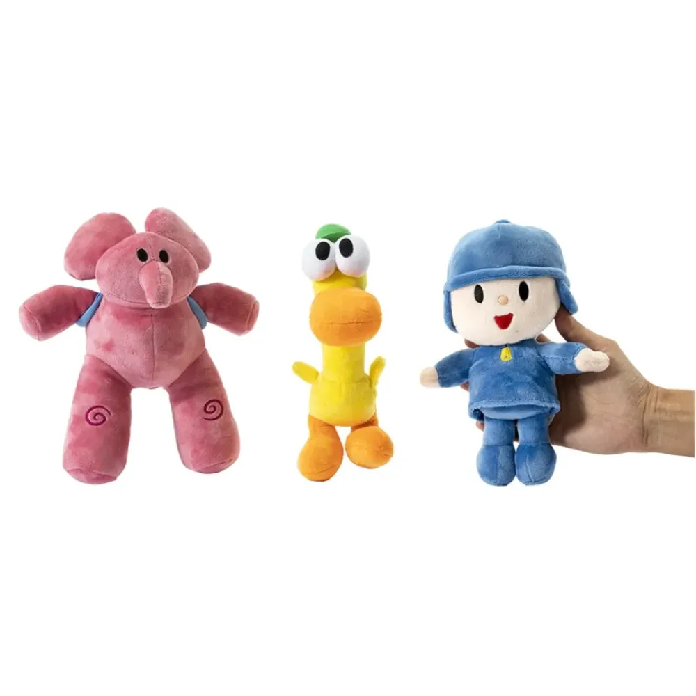 BANDAI Preescolar*Peluches Musicales Pocoyo Y Sus Amigos