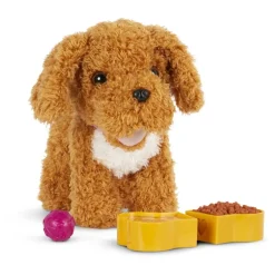 Our Generation Munecas Y Peluches*Perrito Poodle Con Bolso Y Accesorios