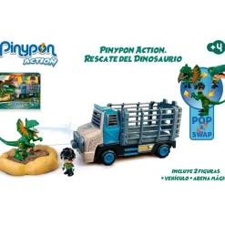 PINYPON ACTION Muñecos Articulados* Rescate Del Dinosaurio