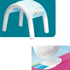 Intex Juguetes Al Aire Libre*Piscina Con Ducha + Toldo Unicornio