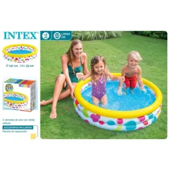 Colorbaby Juguetes Al Aire Libre*Piscina Hinchable 3 Aros