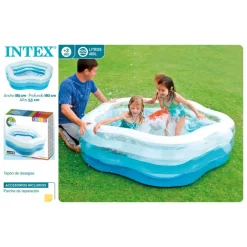 Colorbaby Juguetes Al Aire Libre*Piscina Hinchable Transparente