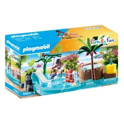 Playmobil Muñecos Articulados*Piscina Infantil Con Banera Hidromasaje Family Fun