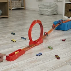Hot Wheels Coches, Circuitos Y Radiocontrol*Pista Acrobacias De Fuego Para Coches De Juguete