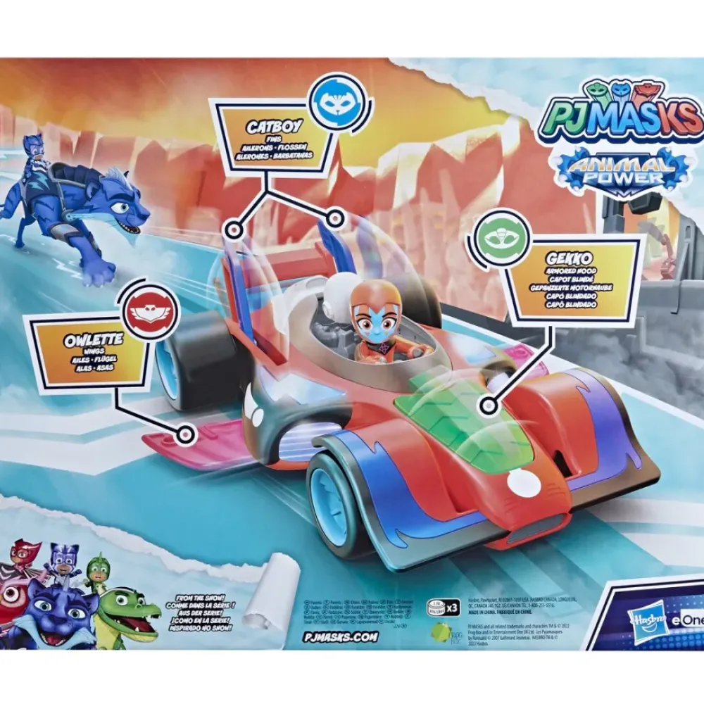 Hasbro Preescolar*Pj Masks Animal Power - Flash Cruiser