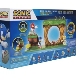 Sonic Muñecos Articulados*Playset Green Hill Zone Con Figura