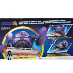 Jakks Pacific Muñecos Articulados*Playset Robot Gigante De Eggmancon Figura Sonic Exclusiva Sonic 2