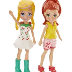 Polly Pocket Munecas Y Peluches* Pack De Moda Grande Surtido 2 Munecas Con Ropa Y Accesorios