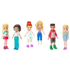 Polly Pocket Munecas Y Peluches* Pack De Moda Grande Surtido 2 Munecas Con Ropa Y Accesorios