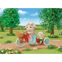 Sylvanian Families Munecas Y Peluches*Puesto De Palomitas De Barbara Oveja