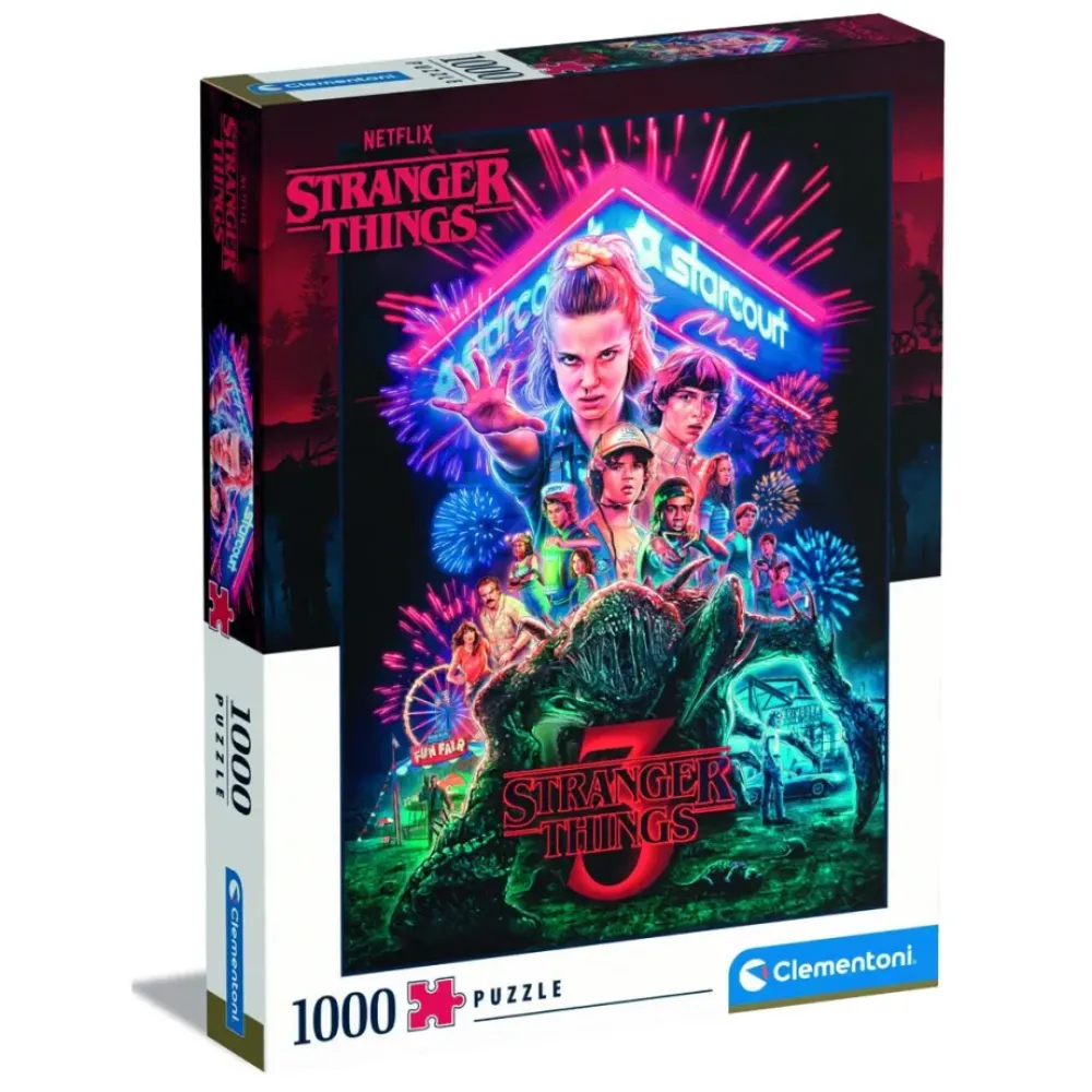 Clementoni Puzzles Y Construcciones*Puzle 1000 Piezas Stranger Things 2