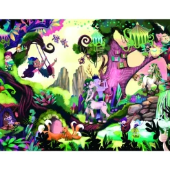 Educa Borrás Puzzles Y Construcciones*Puzzle 200 Piezas Mysterious Puzzle Junior Magic Forest